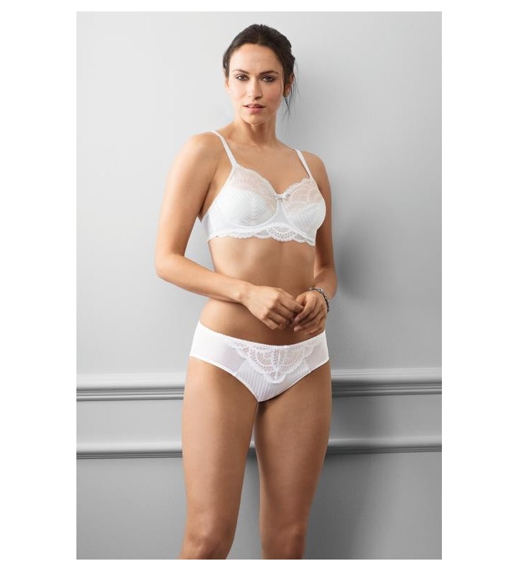 Soutien-gorge à armatures, dentelle transparente deux tons, Bikinis &  Tankinis