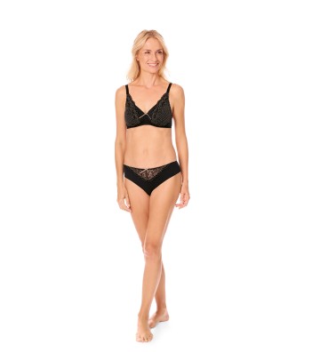 Soutien-gorge ALINA Paddé noir/sable sans armatures