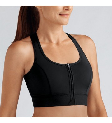 Zipper Sport Bra