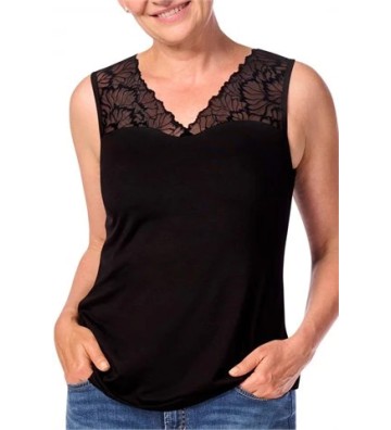 Top VELVET LACE TOP AMOENA