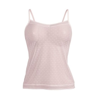 TOP DENTELLE ROSE POUDRE ANITA