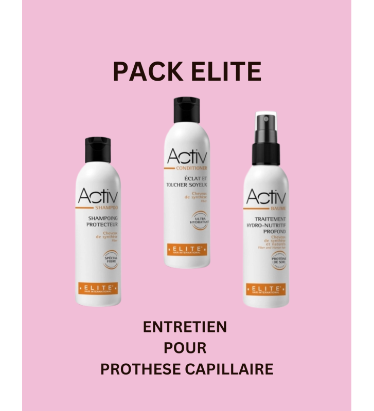KIT ENTRETIEN CHEVEUX SYNTHETIQUES ELITE HAIR KIT ENTRETIEN CHEVEUX SYNTHETIQUES ELITE HAIR